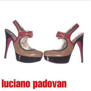 Luciano Padovan Colorblock Platforms